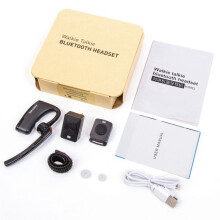 Walkie Talkie Draadloze -Headset Headset Universele K-Hoofd -Oorhangende Headset voor 5R
