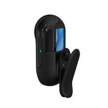 Caméra D'Action 1080P Caméra de Poche de Sport en Plein Air avec Écran Enregistreur Vidéo Caméra pour Voiture Vélo Vélo Moto Noir