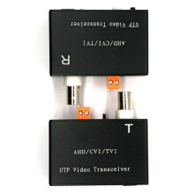1 Channel Active Video Twisted Pair Transmitter for CCTV Cameras UTP Long Range AHD TVI CVI CVBS 5MP