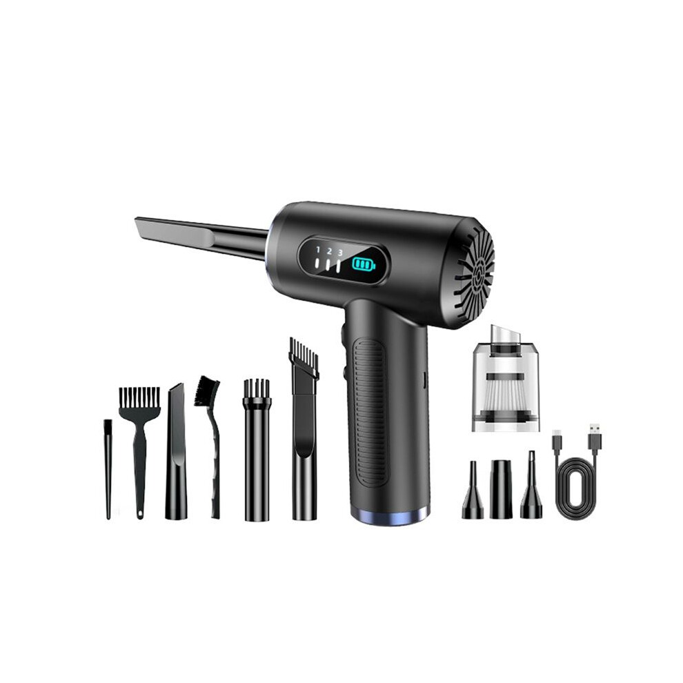 Air Duster Vacuum Cleaner 50000Rpm 3 Gear Cordless Handheld Cleaner For Car Home Computer, Blow Vacuum 2 In 1 6033318361024