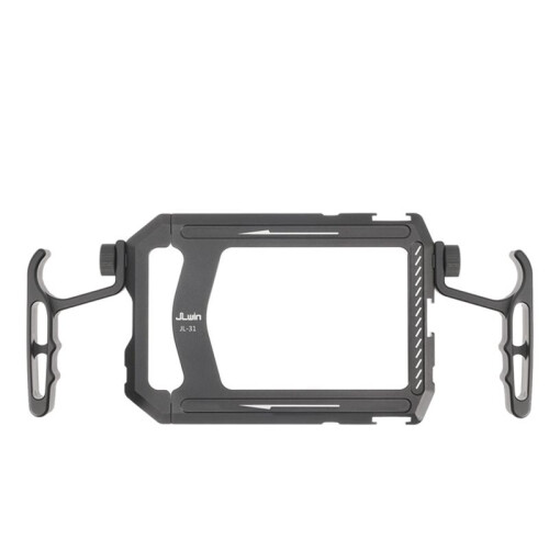 JLwin Cell Phone Rabbit Hutch Camera Mount Dual Grip Horizontal and Vertical Shooting Protective Accessory
