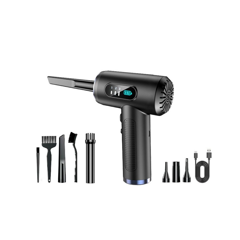 Air Duster Vacuum Cleaner 50000Rpm 3 Gear Cordless Handheld Cleaner For Car Home Computer, Blowing Dust 4713401197526