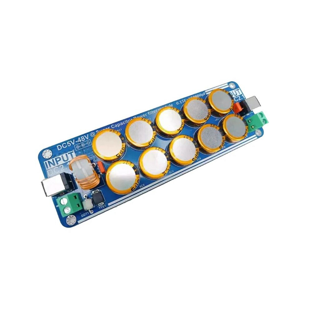 5V-48V 10A Supercapacitor Filter Board Linear Switching Power Supply For Raspberry Pi Headphone Amplifier Dac Amplifier 6031119673919