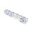 Cooling Fan for PS5 Slim Console, Quiet Cooling System with Memory Function and LED Light, Cooler Accessories -White 1