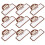50Pcs Practical Brown Iron on Clothing Labels for DIY Sewing 3