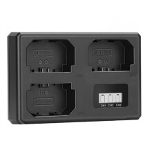 NP-FZ100 NPFZ100 Batterij-Oplader met 3 Sleuven voor  Camera Alpha A7R3 A6600 A6700 A7M3 ARR4 A7R4 A7R5 A7III ZV-E1 FX3