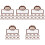 50Pcs Practical Brown Iron on Clothing Labels for DIY Sewing 5