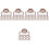 50Pcs Practical Brown Iron on Clothing Labels for DIY Sewing 6