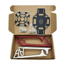 F450 Drone Frame Kit Rueda de Marco de CuadricóPtero de Estructura de AvióN de 4 Ejes con Tren de Aterrizaje para MulticóPtero MK MWC RC B