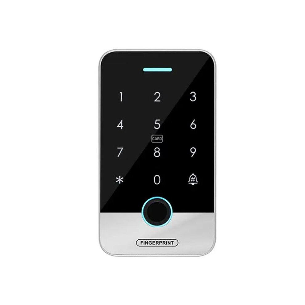 Tuya App Fingerprint Rfid Access Control Keypad Touch Ip65 Waterproof 13.56Mhz Door Opener(S300a) 4714158496405