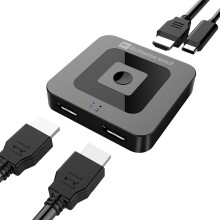 8K -Compatible 2-In-1-Out Switcher Version 2.1 8K60HZ HD Video Converter for /PS4