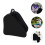 3Pcs Roller Skates Storage Pouch Black Durable Zippered Shoe Case 10