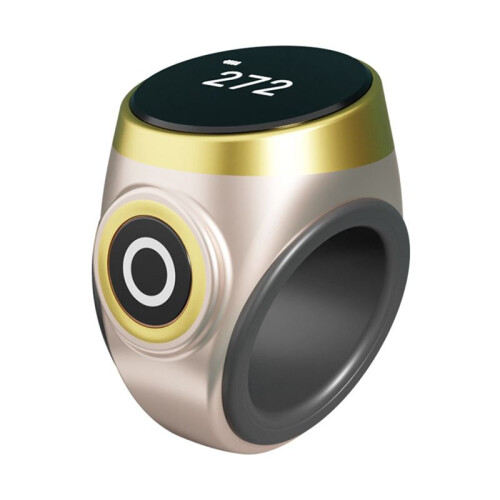 Hand Press Electronic Digital Counting Counter Ethnic Style Portable Points Rechargeable Ring Ring Idea Tally Counter-C