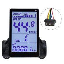 M5 Bicicleta EléTrica Display Lcd Medidor 24 V 36 V 48 V 60 V e Scooter Tela Lcd para Mountain Bike EléTrica (Sm 6Pin)