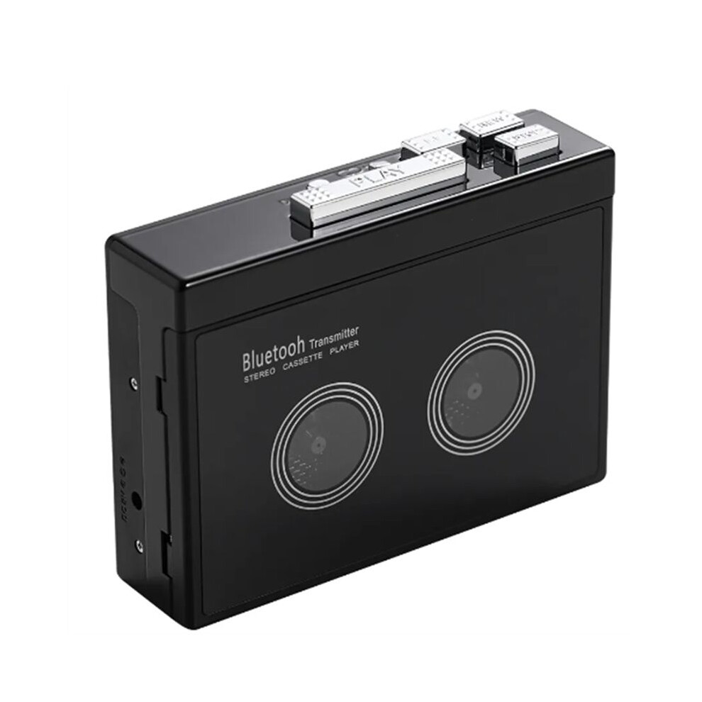 Retro Stereo Cassette Player Walkman Cassette Tape Music Audio Auto Reverse With Black 6031515041602