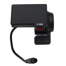 Tableau de Bord à éCran LCD Z-920 6 Broches avec PoignéE D'AccéLéRateur pour Accessoires de Remplacement de Scooter éLectrique M4