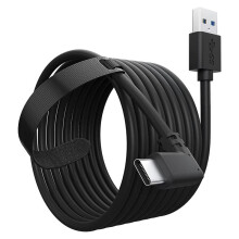 For Meta Quest3 3.0 Link Cable Steam VR High Speed Stable Data Transmission Can Cast the Screen Connection Cable,A