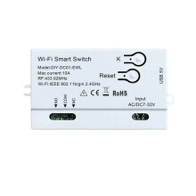 WiFi EWeLink DIY Timer 1CH 7-32V RF433 2.4G WiFi Smartlife Home Automation Module for Alexa Home