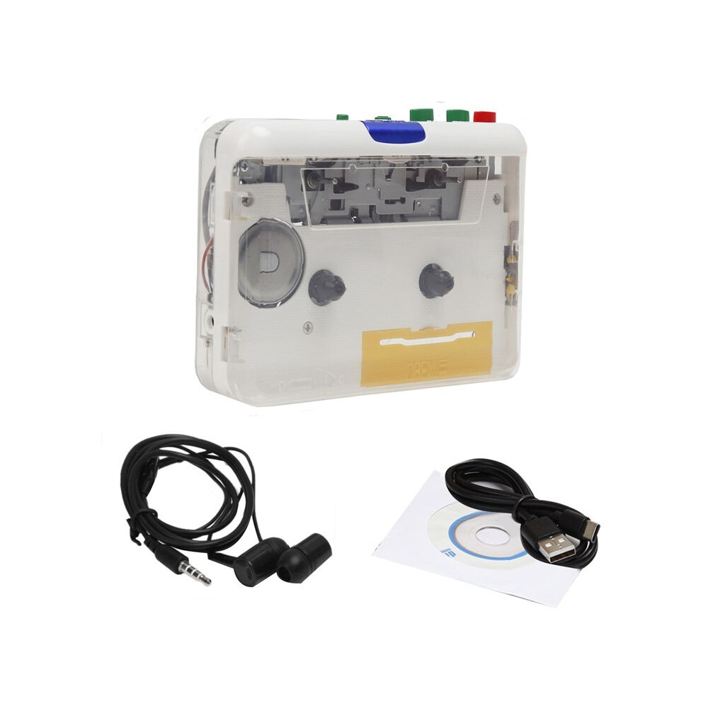 Cassette Player Walkman Mp3/Cd Audio Auto Reverse Usb Cassette Tape Player Cassette Mp3 Converter Built In Mic 4713989178627