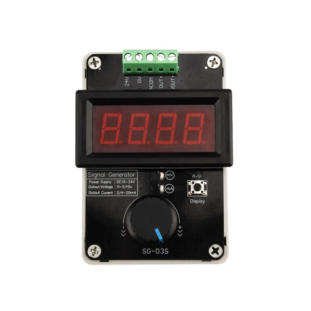 Digital 4-20Ma 0-10V Voltage Signal Generator 0-20Ma Adjustable Current Transmitter Electronic Measuring Instrument 4712591332304