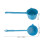 3-Piece PP Water Ladle Set with Long Handles 2