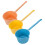 3-Piece PP Water Ladle Set with Long Handles 5