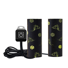 Motorcycle Heating Handle Grip 12V 3-Gear Waterproof Thermal Handlebar Heater Warmer for Electric Scooter E-Bike