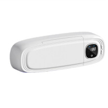 Wall Mounted Toothbrush Holders for Bathrooms, 4 Slots UV Toothbrush Sanitizer and Holder (White)