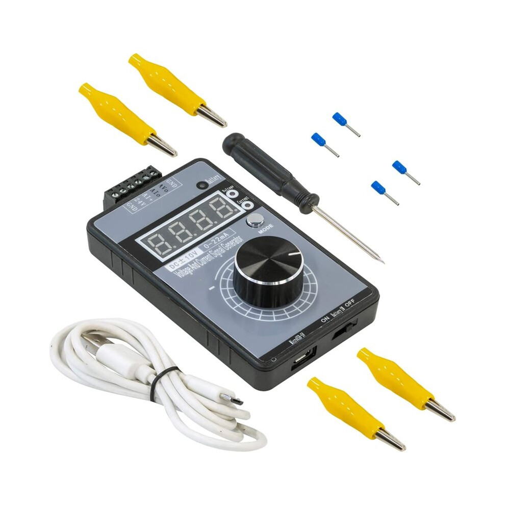 Current Voltage Signal Generator, For Plc And Panel Debugging, Device Testing, Frequency Converter (Without Battery) 6034186074757