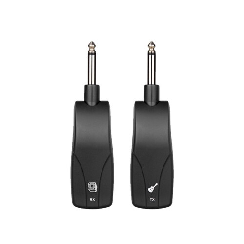 2.4G Trådlöst Gitarrsystem Ljudsändare/Mottagare USB-Laddningsbart Trådlöst System för Elgitarr