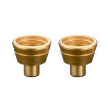 2pcs Micro Scale Model Metal Nozzle Nozzle for Artiface Gashapon Figures Miniature Models F1