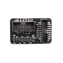 Voor Xilinx Downloader Adapter Board 2,54 mm 10P Naar 2,0 mm 14P Adapter Interface Enkelrijige 8P Adapter