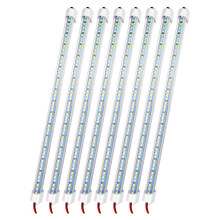 12V LED-Interieurverlichtingsset met Schakelaar en Magneten, 6500K Wit, voor Voertuigen en Kasten, 8 Stuks