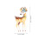 Riemdier Hert Broche Schattige Speld Kledingaccessoire 2