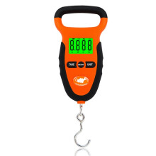 Báscula Portátil para Colgar con Anzuelo, Resistente Al Agua, de 50 Kg/10 G, Digital, con Asa en Lb/Kg/Jin/N.