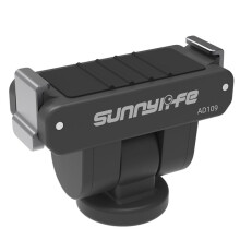 Magnetische Zwei-Wege-Halterung mit 1/4-Zoll-Schraubadapter für OSMO /Action 6, Magnetisch, 180 Verstellbar