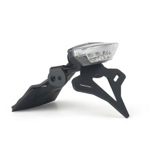 For GSX-8S GSX8S 2023-2025 Motorcycle Brake Light Rear Short Tail Stock License Plate Holder LED Light White