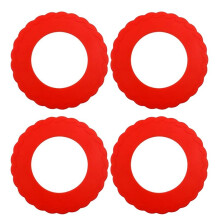 4pcs Silicone Pie for Baking, Perfect for 4 to 6 Inch Pies, Easy to Clean Mold Anti-Burning