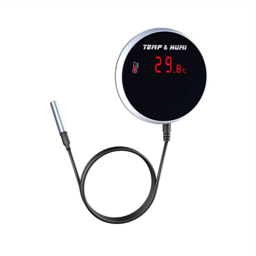 ZigBee Temperature Sensor Alarm Digital Ambient Thermometer Tuya  Life App Remote Control Home Automation EU PLUG