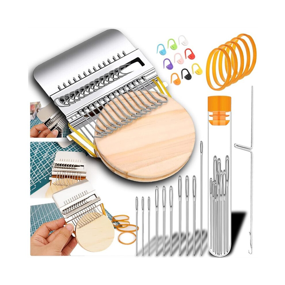 Speedweve Small Darning Looms, Wooden Looms Speedweve Type Weave Tool Knit Patch Kit For Diy Crafts Mending 4713576811319