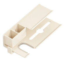 Cream Style Removable and Washable Bathroom Hair Dryer Storage Rack Without Punching Wall-Mounted Bathroom Storage Rack