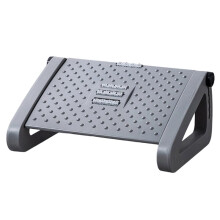 Foot Rest Under Ergonomic Footrest Stool 6 Height Position Adjustable Foot Stoo with Firm Non-Slip Legs Massage Rollers