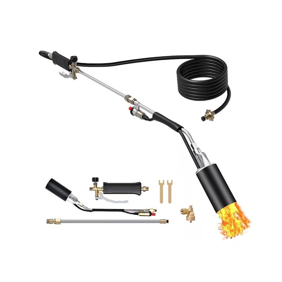 Propane Torch Weed Burner, Flame Control Blow Torch With Turbo Trigger, Flame Thrower For Garden Weed 6032204892970