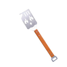 Multifunctional Grill Tool Stainless Steel Kitchen Spatula Grill Food Meat Sausage Clip Kitchen Gadgets BBQ Accessories