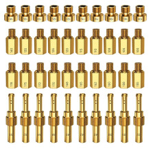40-Piece Carburetor Main Injection Slow-Speed Jet Kit for Keihin PE PWK CVK OKO KOSO Polini Carb