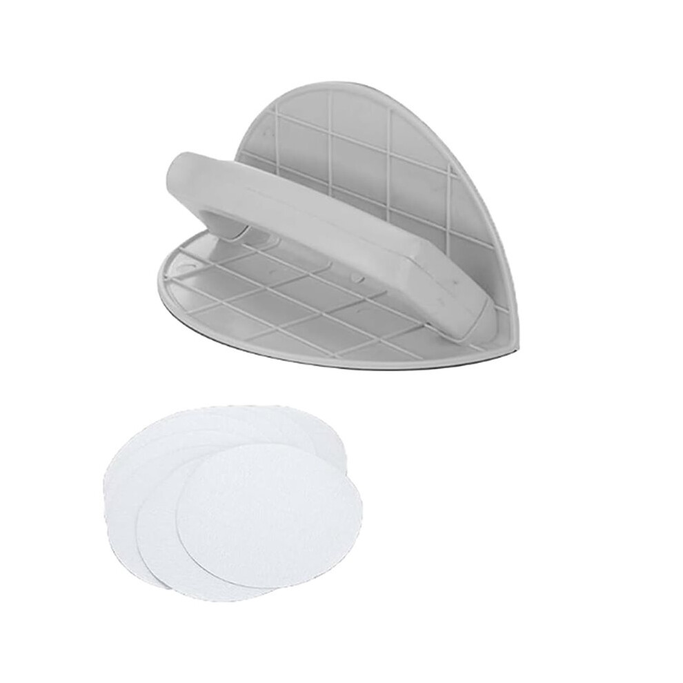 Corner Sander, Self-Adhesive Semi-Circular Sanding Tool With 320 Grit Sandpaper For Woodworking And Drywall 6033922871766