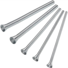 Buigset met Veermechanisme voor Buizen van 1/4, 5/16, 3/8, 1/2 en 5/8 Inch. 5-in-1 Buigset voor Koper, Messing en Dunstalen Buizen.