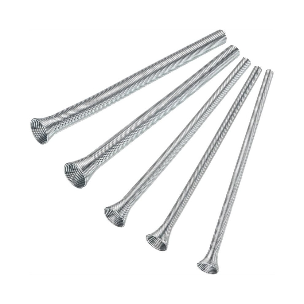 Spring Tubing Benders Kit 1/4, 5/16, 3/8, 1/2 And 5/8 Inch 5 In 1 Tube Bender Set For Copper, Brass, Thin Steel Tube 4713844844599