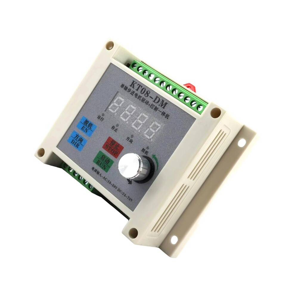 Kt08-Dm Pulse Generator Stepper Motor Driver Controller 32-Bit 24-70V/Ac 18-50V Cw/Ccw Stop To Reset Speed Timing 4713820502062