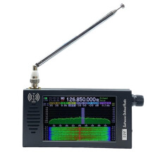 DSP SDR Radio Receiver Shortwave Radio Receiver 4.3 Inch Touch Screen Stereo MP3 Player with Headphone Antenna Jack